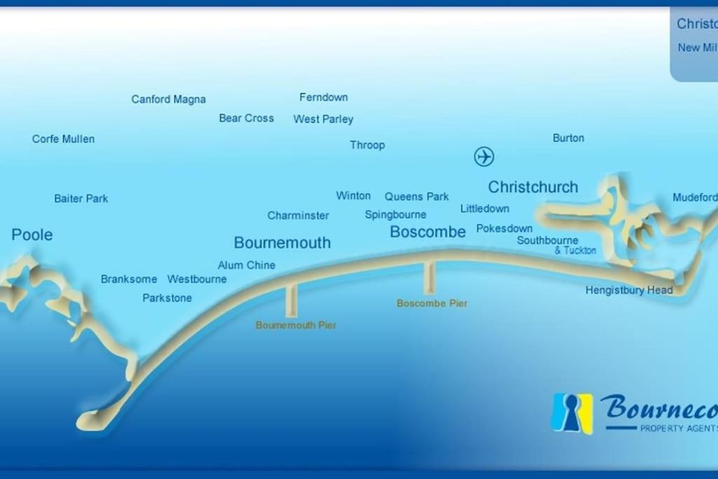 Bournecoast - Near Beach And Shops - Parking - 8498 Apartment Bournemouth Exterior photo